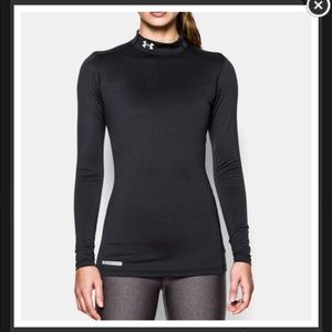 UNDER ARMOUR ColdGear Fitted Mock Neck Top
